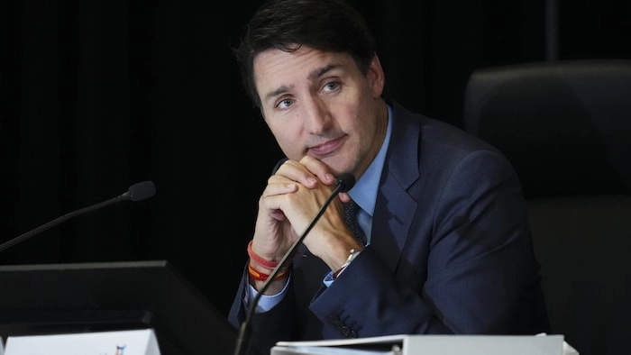 Prime Minister Justin Trudeau appears as a witness at the Foreign Interference Commission in Ottawa on Wednesday, Oct. 16, 2024. THE CANADIAN PRESS/Sean Kilpatrick