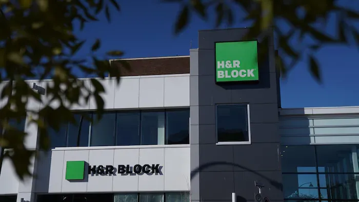 H&R Block 分店。