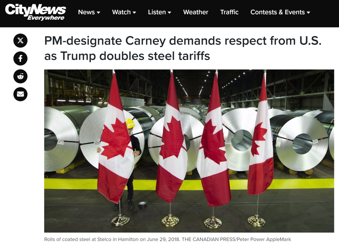 特朗普威胁加50%税后突然松口：降低对加关税？！股市、加元暴跌美加人钱包惨了… - 加拿大乐活网